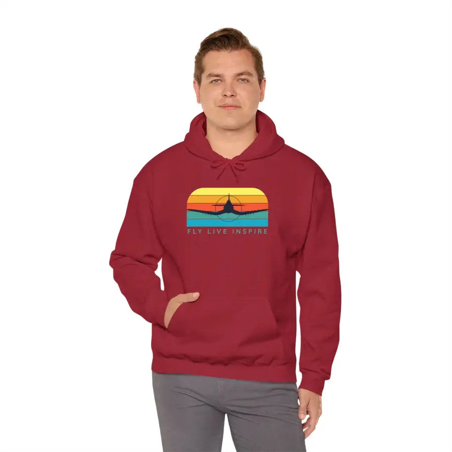 Fly Live Inspire - Tee - Hoodie - Gifts for pilots - Aviation apparel