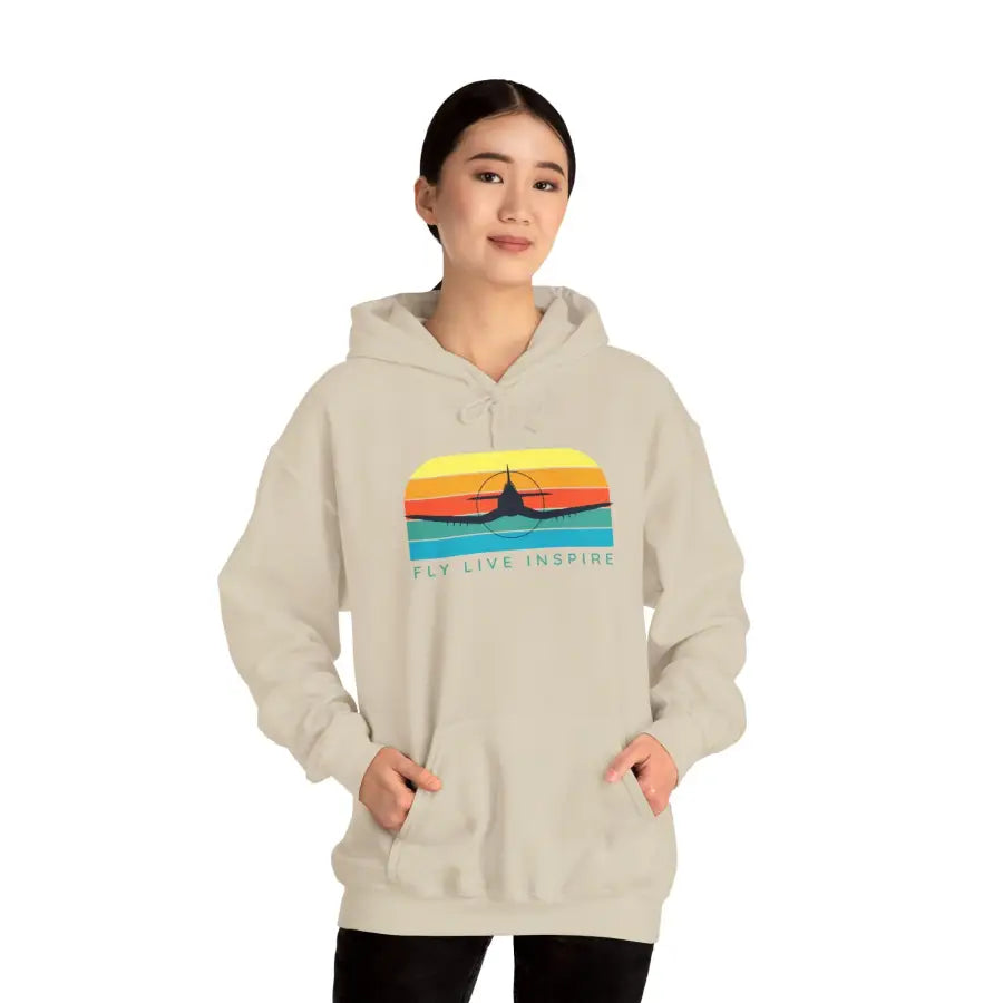 Fly Live Inspire - Tee - Hoodie - Gifts for pilots - Aviation apparel