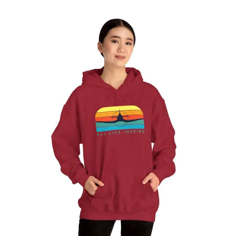 Fly Live Inspire - Tee - Hoodie - Gifts for pilots - Aviation apparel