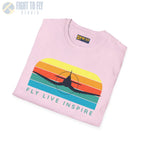 Fly Live Inspire - T-Shirt - Pilot gifts - WWII warbird t-shirt