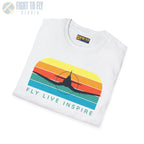 Fly Live Inspire - T-Shirt - Pilot gifts - WWII warbird t-shirt