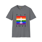 FLY LOVE - T-Shirt - Pilot gifts - WWII warbird t-shirt