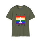 FLY LOVE - T-Shirt - Pilot gifts - WWII warbird t-shirt
