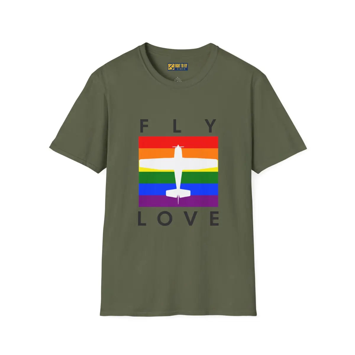 FLY LOVE - T-Shirt - Pilot gifts - WWII warbird t-shirt