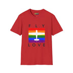 FLY LOVE - T-Shirt - Pilot gifts - WWII warbird t-shirt