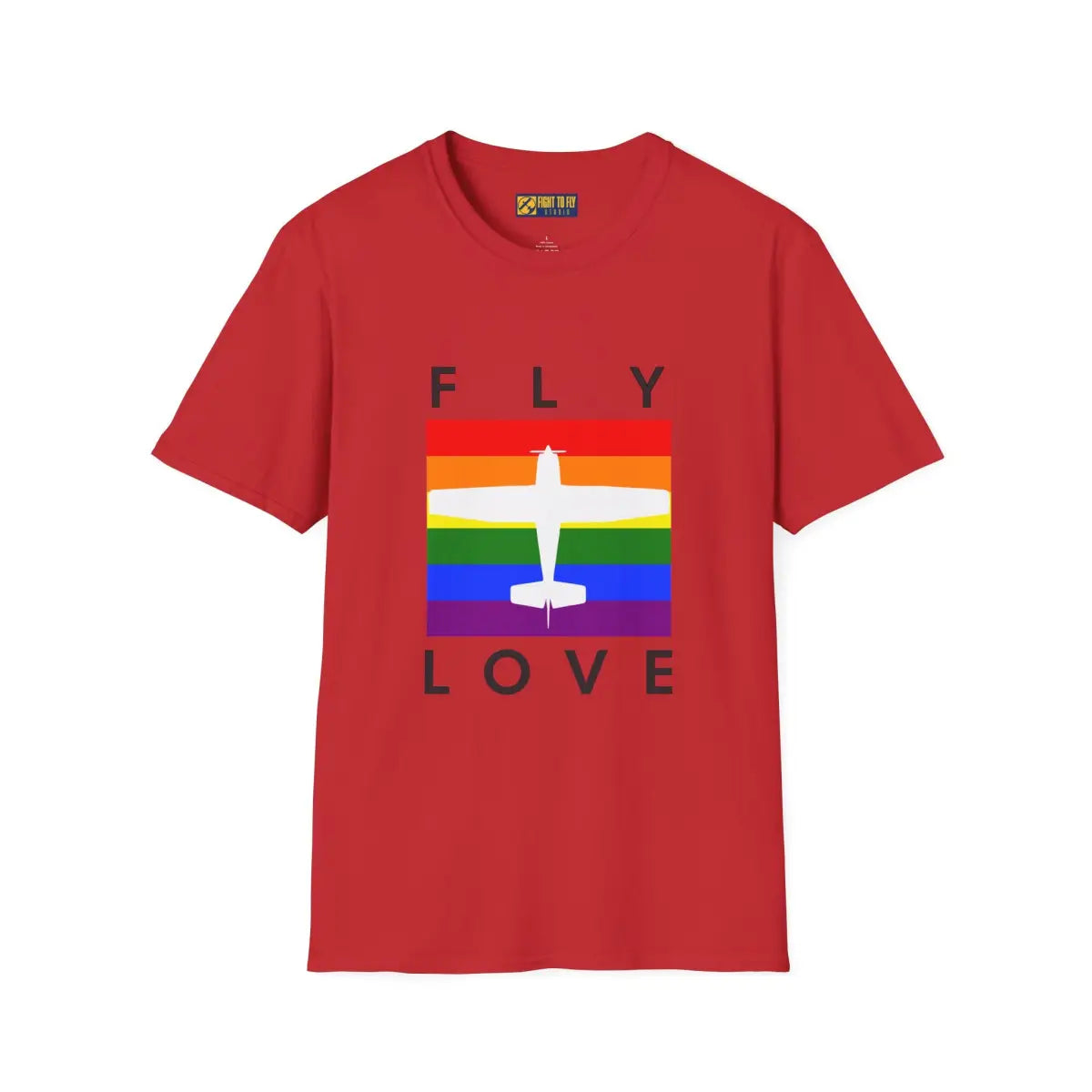 FLY LOVE - T-Shirt - Pilot gifts - WWII warbird t-shirt