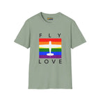 FLY LOVE - T-Shirt - Pilot gifts - WWII warbird t-shirt