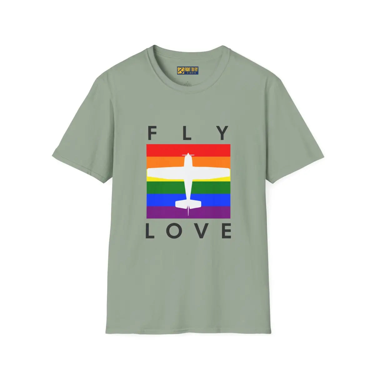 FLY LOVE - T-Shirt - Pilot gifts - WWII warbird t-shirt