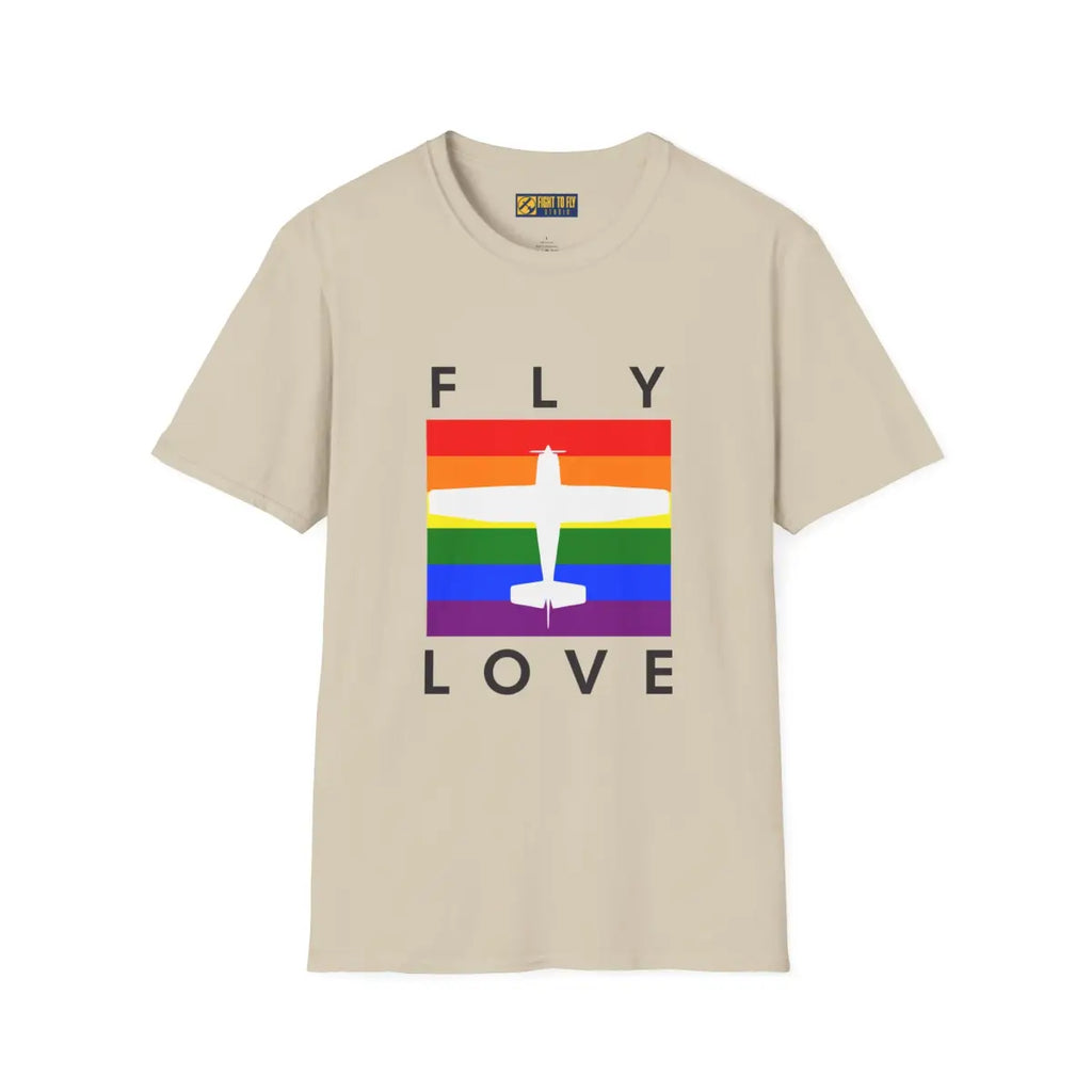 FLY LOVE - T-Shirt - Pilot gifts - WWII warbird t-shirt