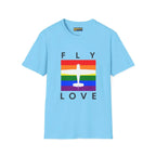FLY LOVE - T-Shirt - Pilot gifts - WWII warbird t-shirt