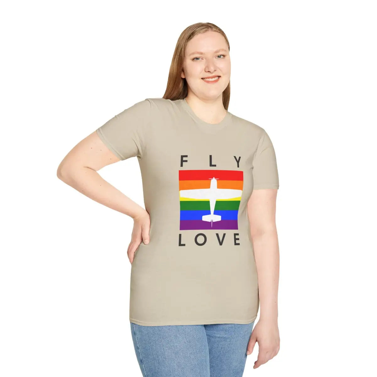 FLY LOVE - T-Shirt - Pilot gifts - WWII warbird t-shirt