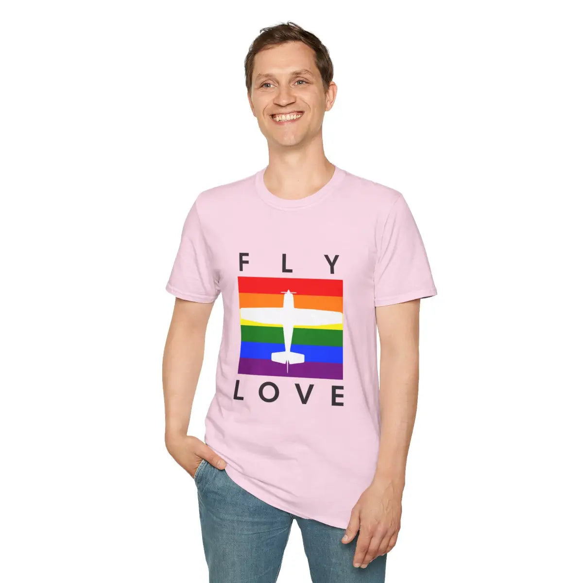 FLY LOVE - T-Shirt - Pilot gifts - WWII warbird t-shirt