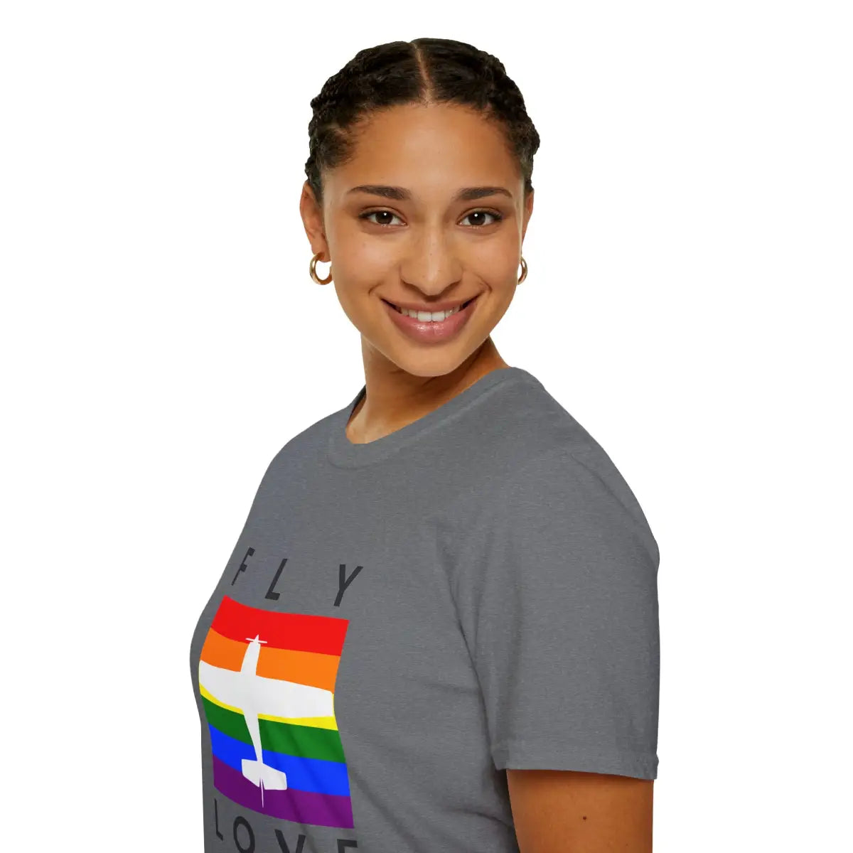 FLY LOVE - T-Shirt - Pilot gifts - WWII warbird t-shirt