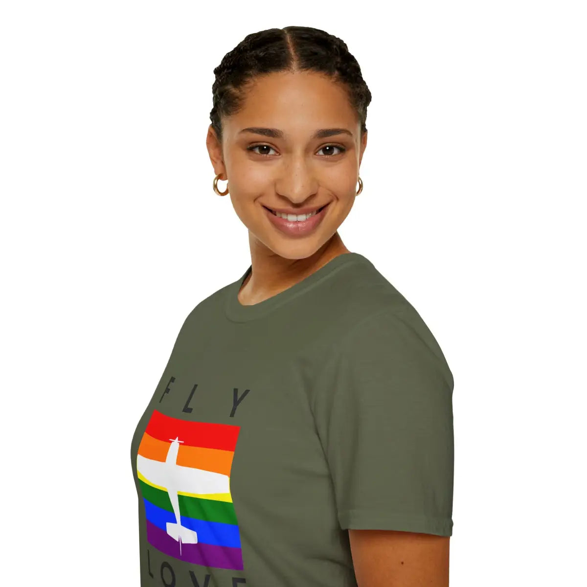 FLY LOVE - T-Shirt - Pilot gifts - WWII warbird t-shirt
