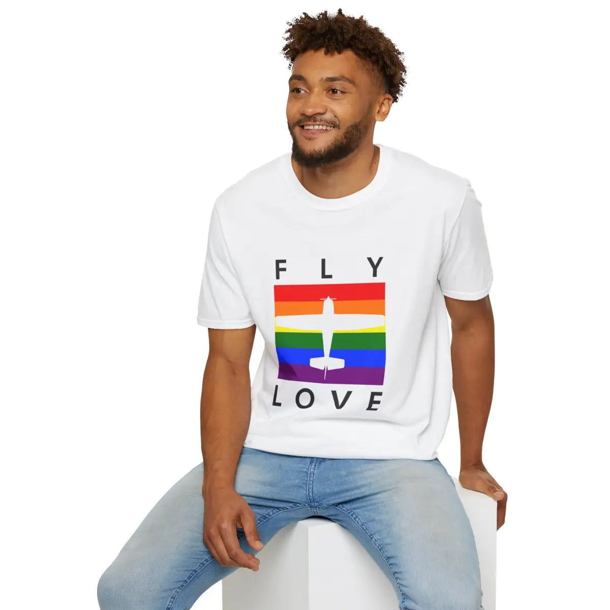 FLY LOVE - T-Shirt - Pilot gifts - WWII warbird t-shirt