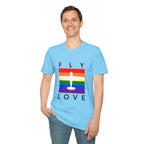 FLY LOVE - T-Shirt - Pilot gifts - WWII warbird t-shirt