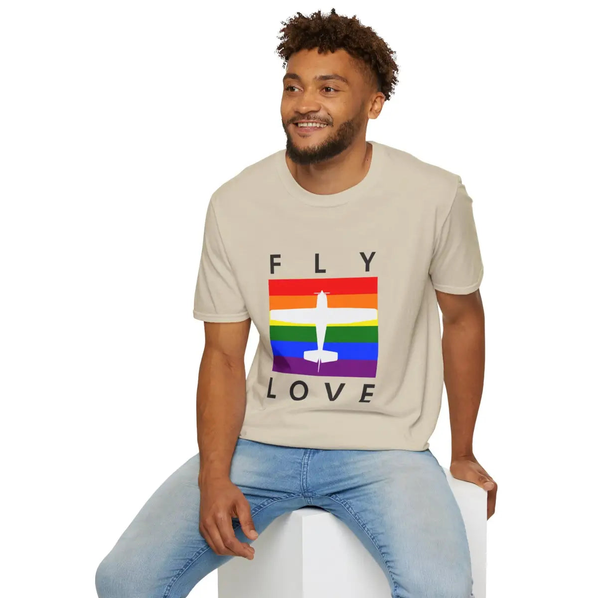 FLY LOVE - T-Shirt - Pilot gifts - WWII warbird t-shirt