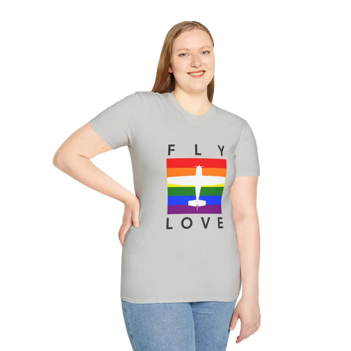 FLY LOVE - T-Shirt - Pilot gifts - WWII warbird t-shirt