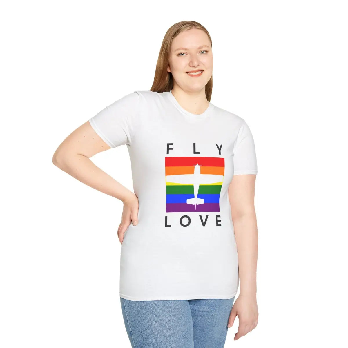 FLY LOVE - T-Shirt - Pilot gifts - WWII warbird t-shirt