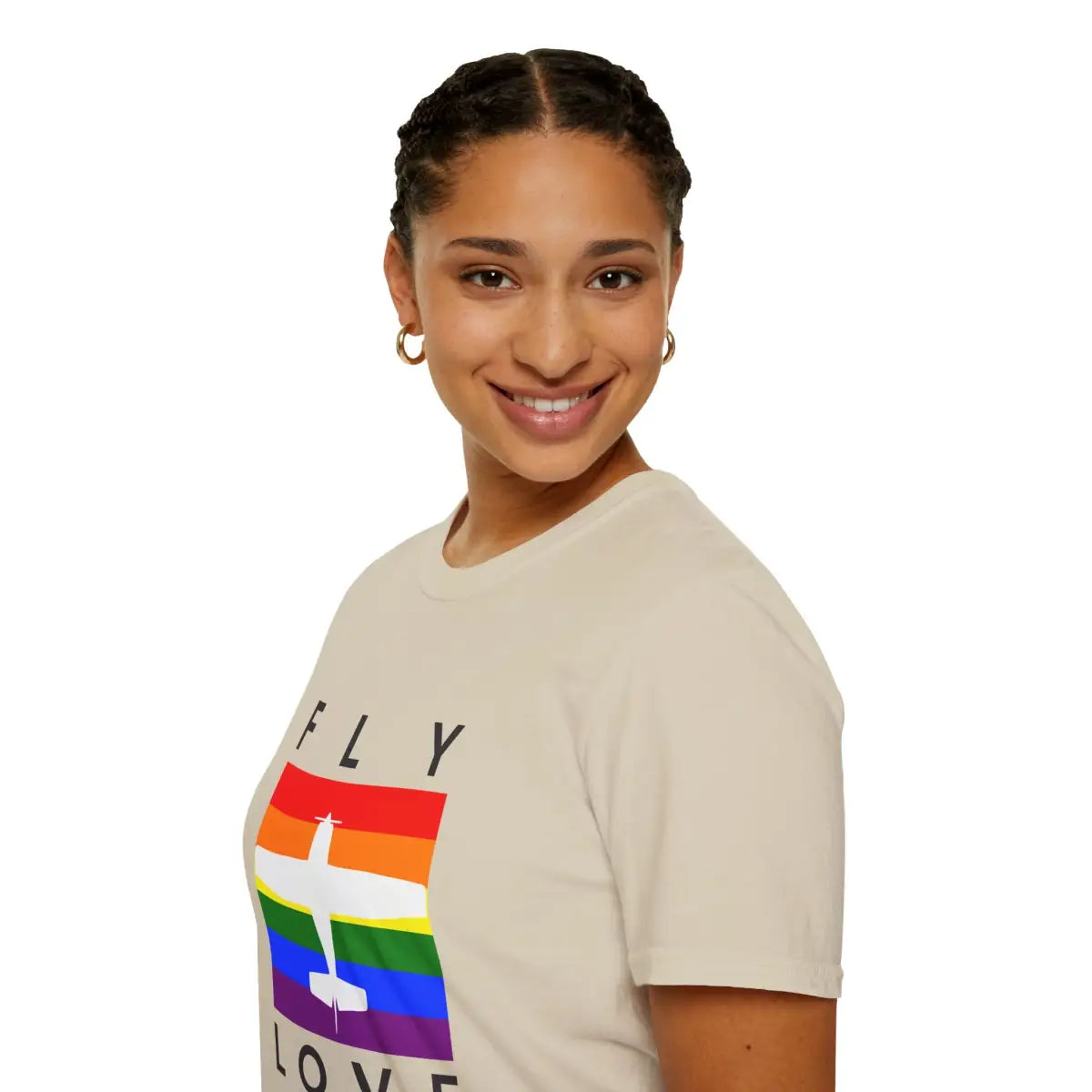 FLY LOVE - T-Shirt - Pilot gifts - WWII warbird t-shirt