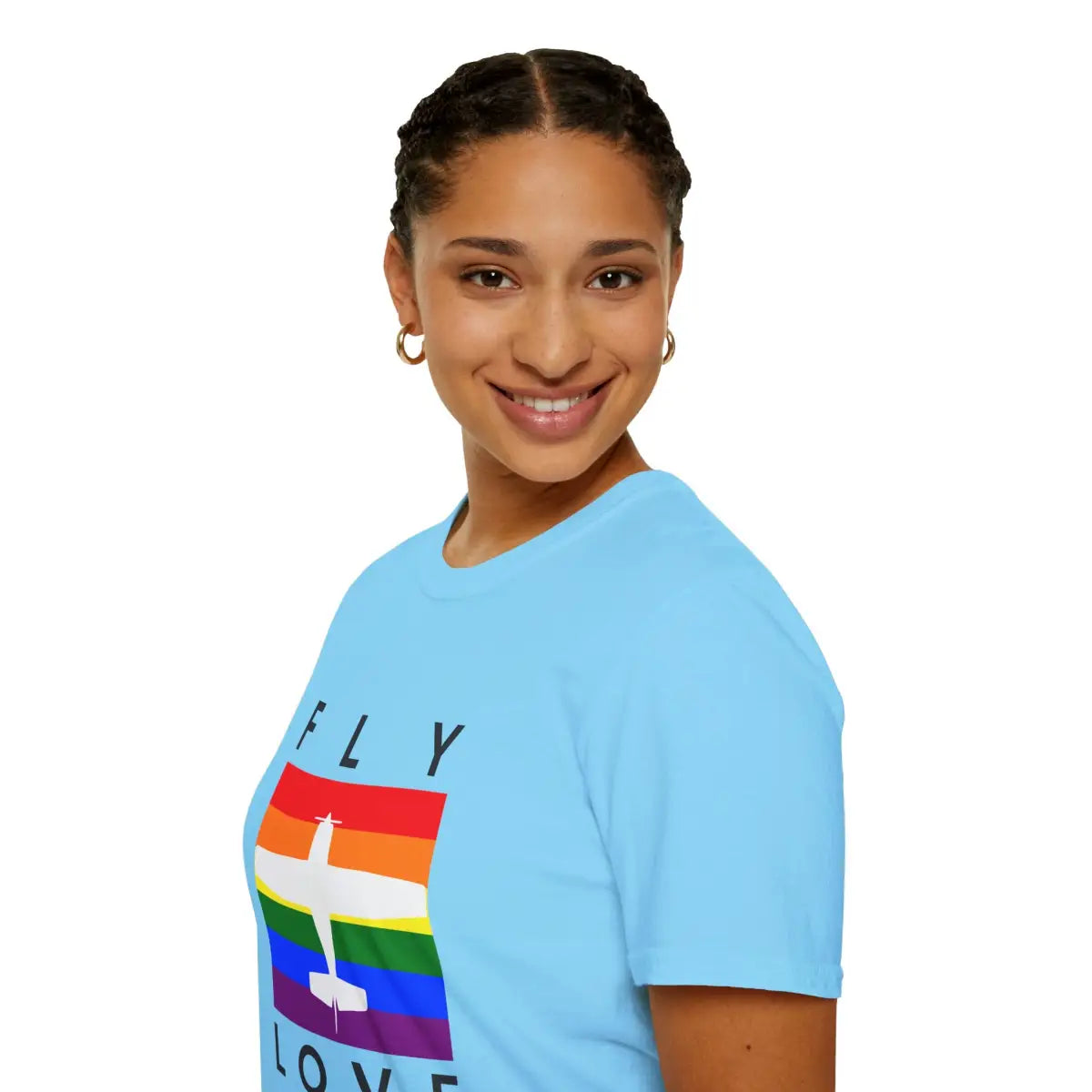 FLY LOVE - T-Shirt - Pilot gifts - WWII warbird t-shirt