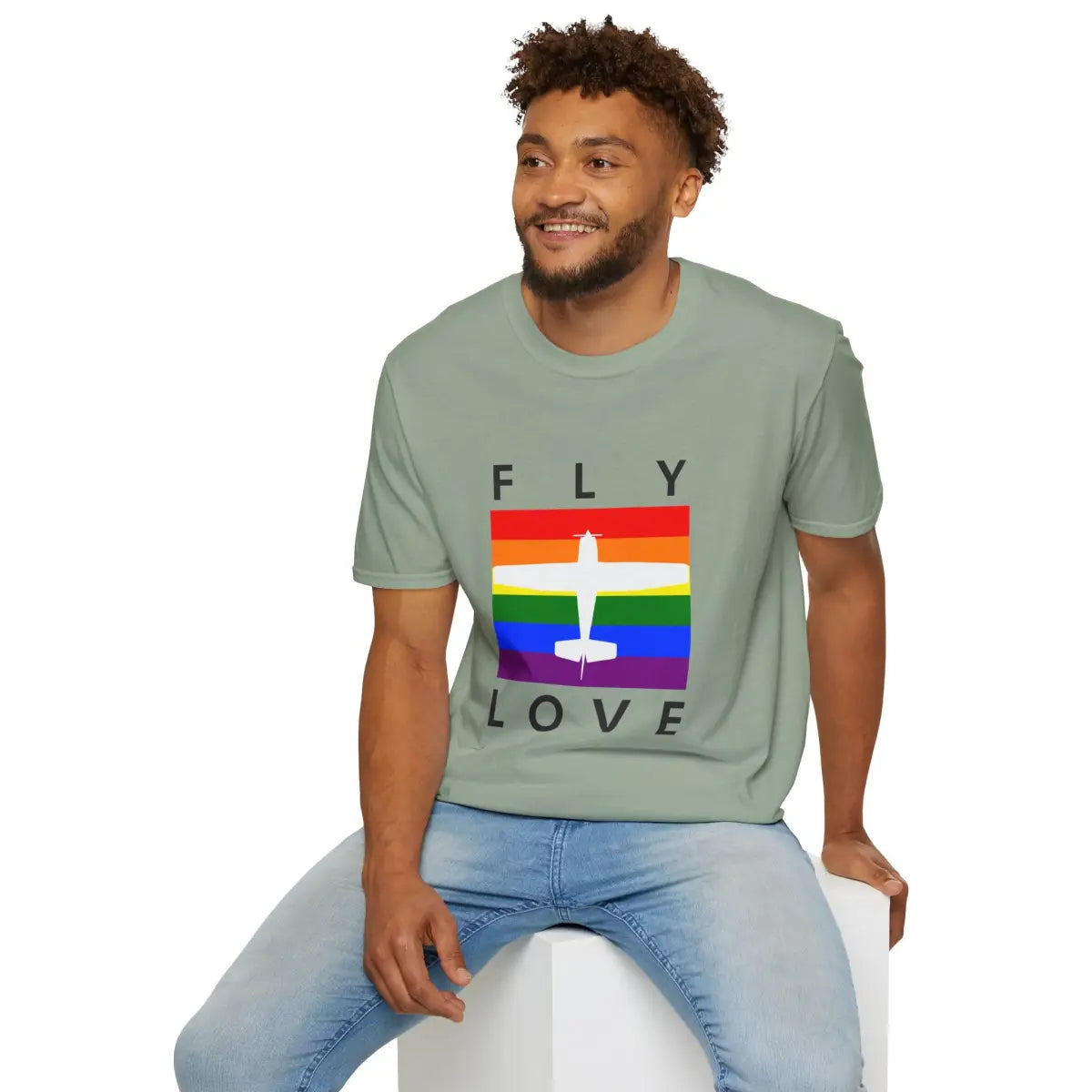 FLY LOVE - T-Shirt - Pilot gifts - WWII warbird t-shirt