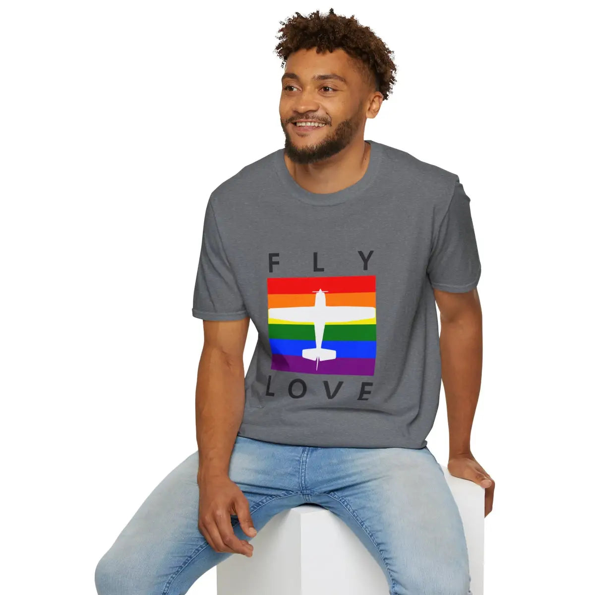 FLY LOVE - T-Shirt - Pilot gifts - WWII warbird t-shirt