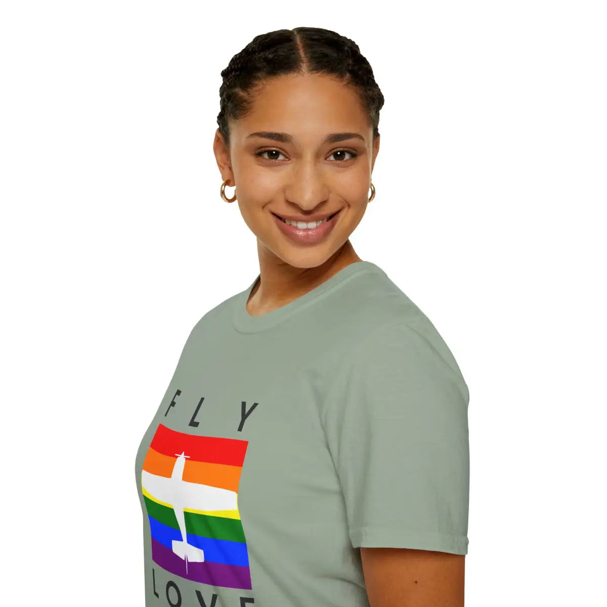 FLY LOVE - T-Shirt - Pilot gifts - WWII warbird t-shirt