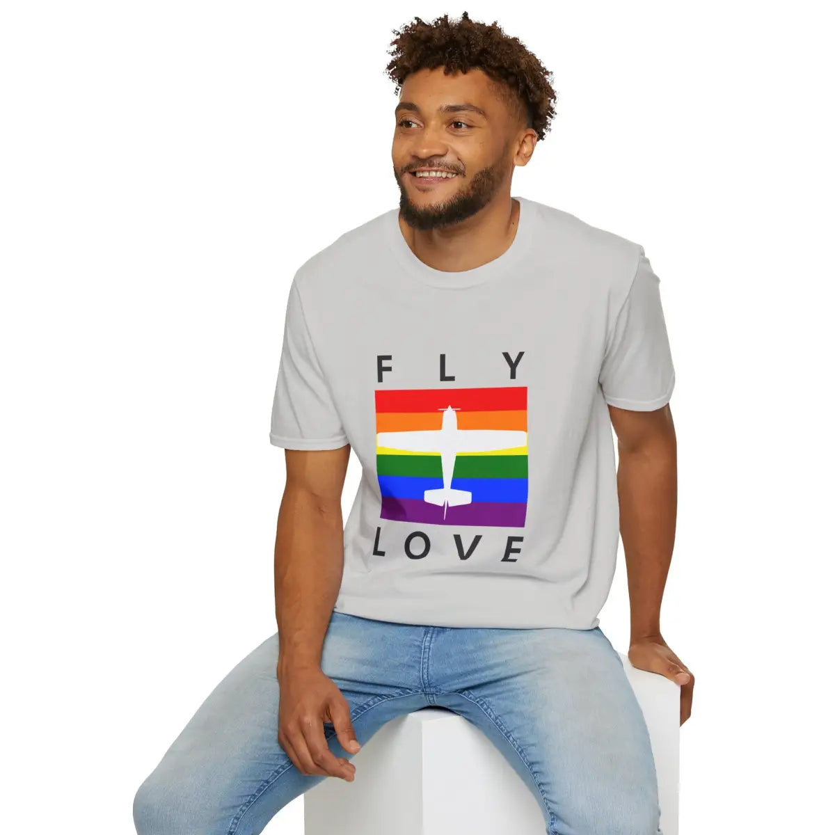FLY LOVE - T-Shirt - Pilot gifts - WWII warbird t-shirt