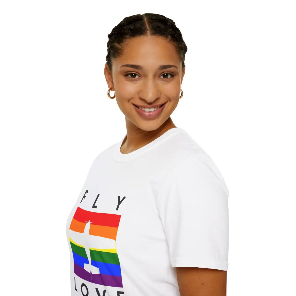 FLY LOVE - T-Shirt - Pilot gifts - WWII warbird t-shirt