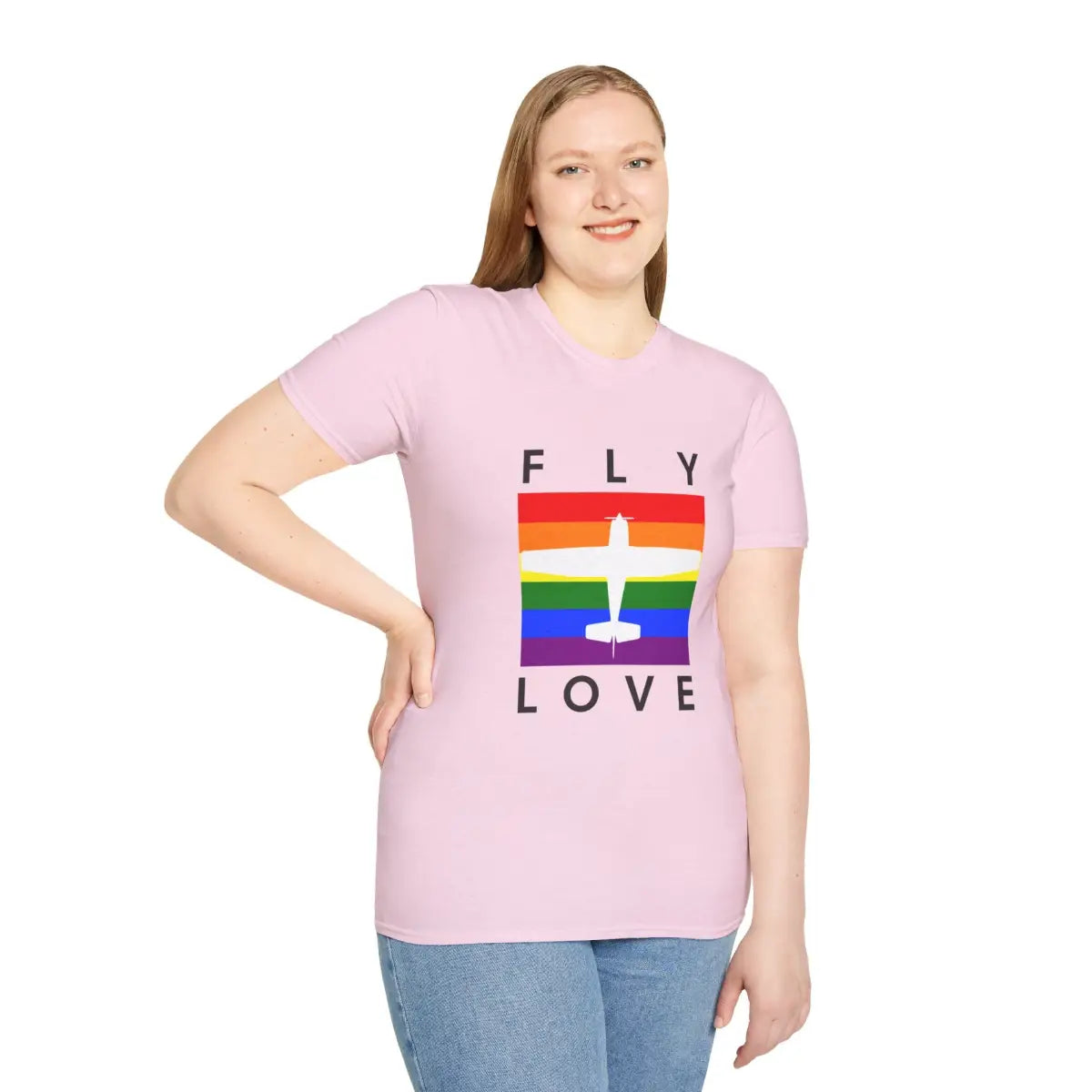 FLY LOVE - T-Shirt - Pilot gifts - WWII warbird t-shirt