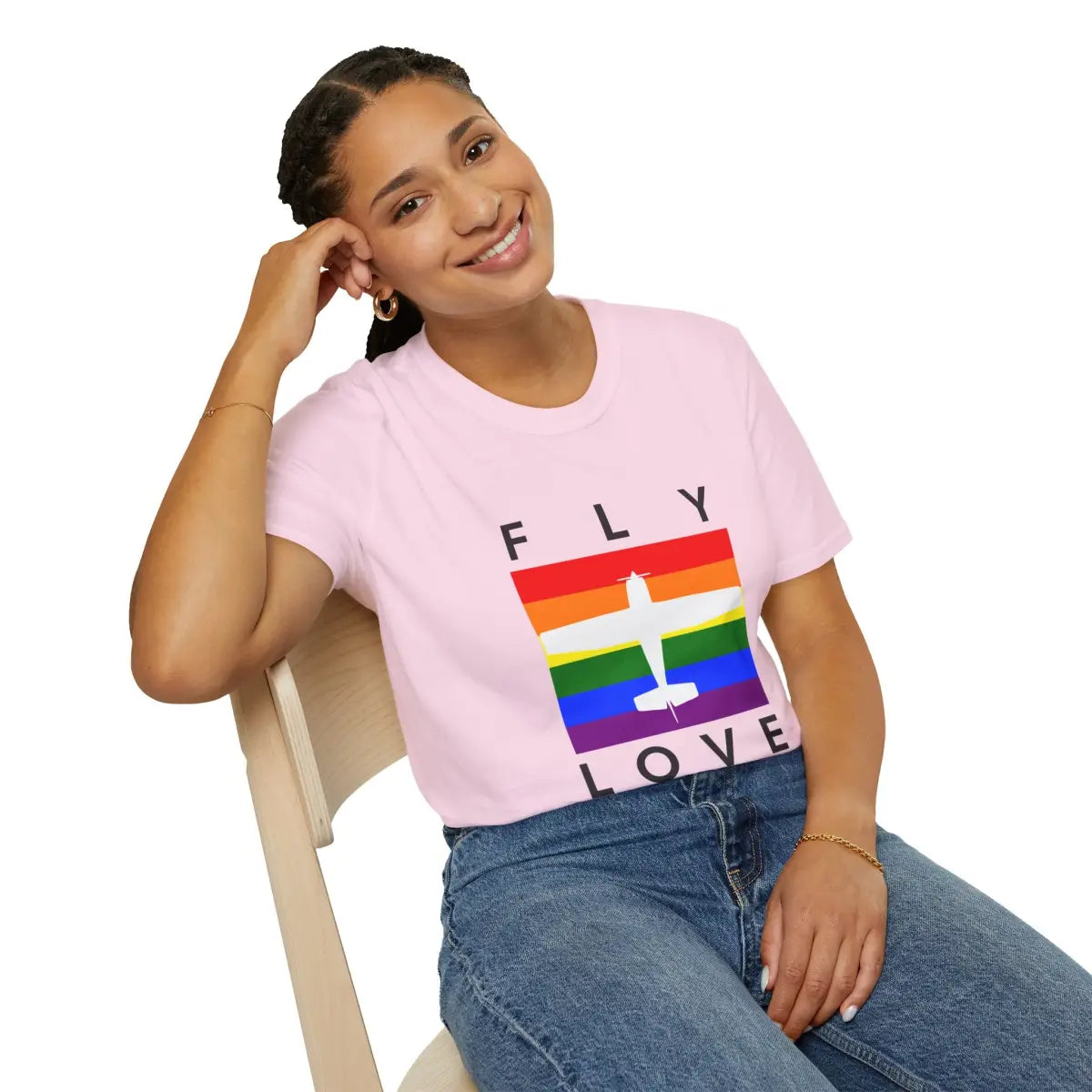 FLY LOVE - T-Shirt - Pilot gifts - WWII warbird t-shirt