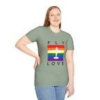 FLY LOVE - T-Shirt - Pilot gifts - WWII warbird t-shirt