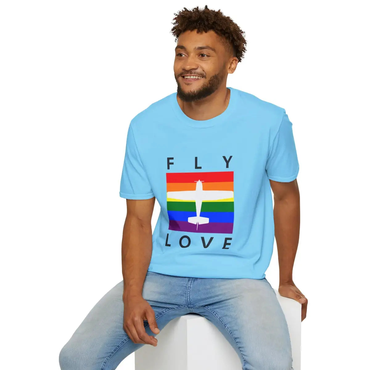 FLY LOVE - T-Shirt - Pilot gifts - WWII warbird t-shirt