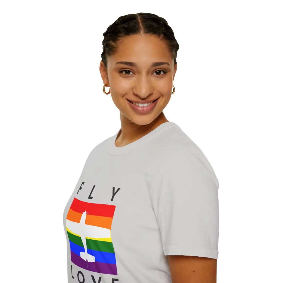 FLY LOVE - T-Shirt - Pilot gifts - WWII warbird t-shirt