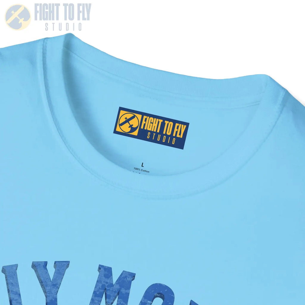 Fly More Worry Less - T-Shirt - Pilot gifts - WWII warbird t-shirt