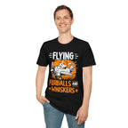 Flying Furballs and Whiskers - T-Shirt - Pilot gifts - WWII warbird t-shirt