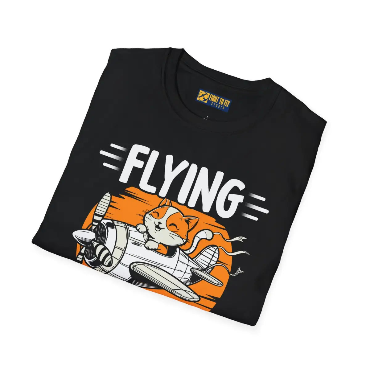 Flying Furballs and Whiskers - T-Shirt - Pilot gifts - WWII warbird t-shirt