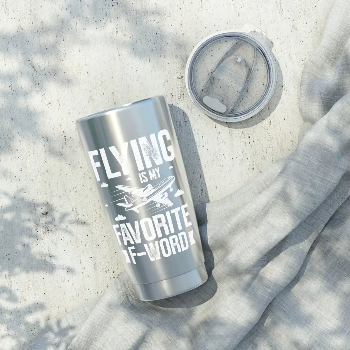 Flying is My Favorite F-Word - Mug - Pilot gifts - WWII warbird t-shirt