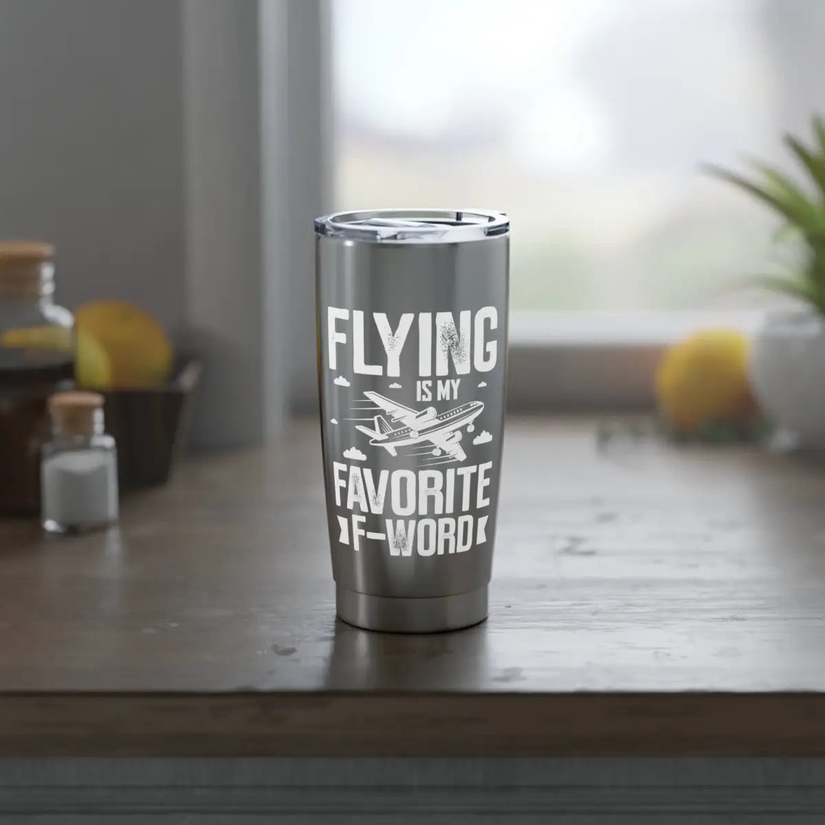Flying is My Favorite F-Word - Mug - Pilot gifts - WWII warbird t-shirt