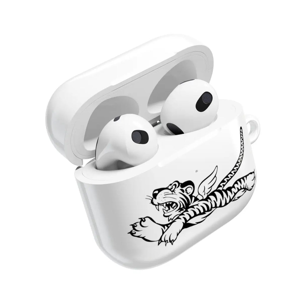 Flying Tiger AirPod Case - Stylish AirPods Cover for Animal Lovers - Accessories - Gifts pilots - Aviation apparel