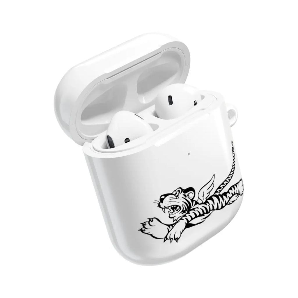 Flying Tiger AirPod Case - Stylish AirPods Cover for Animal Lovers - Accessories - Gifts pilots - Aviation apparel