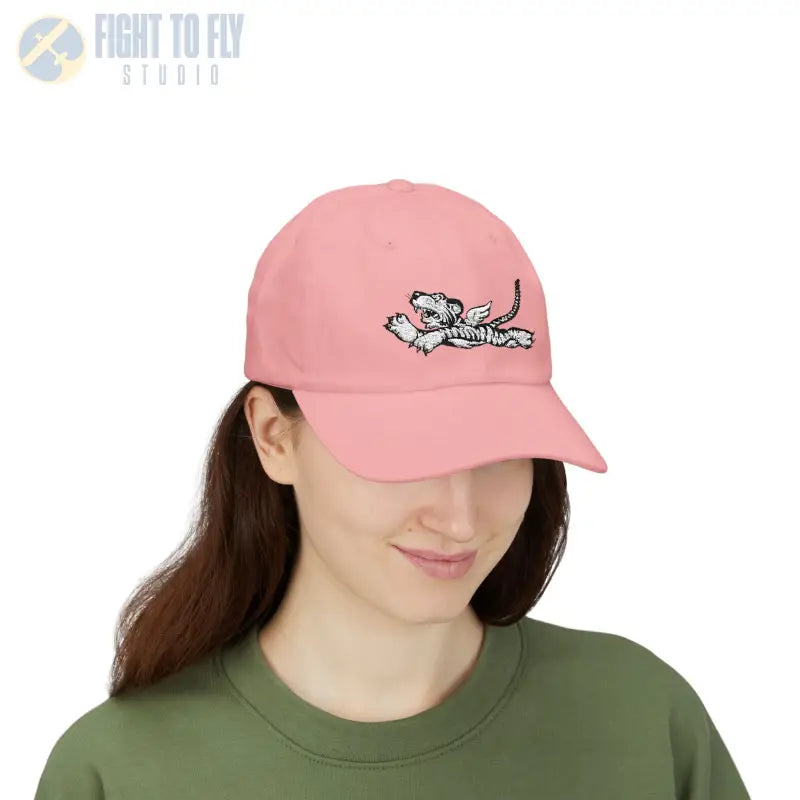 Flying Tiger Classic Dad Cap - Trendy Casual Headwear - Hats - Pilot gifts - WWII warbird t-shirt