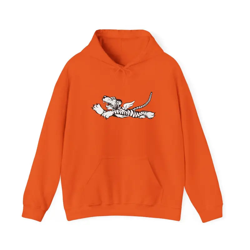 Flying Tigers Unisex Hoodie - Cozy & Whimsical Sweatshirt for Aviation Lovers - Gifts pilots - apparel