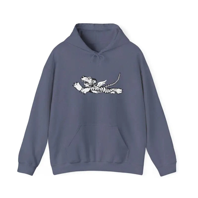 Flying Tigers Unisex Hoodie - Cozy & Whimsical Sweatshirt for Aviation Lovers - Gifts pilots - apparel