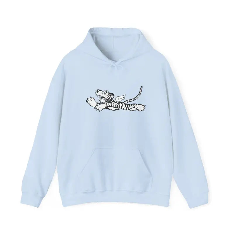 Flying Tigers Unisex Hoodie - Cozy & Whimsical Sweatshirt for Aviation Lovers - Gifts pilots - apparel