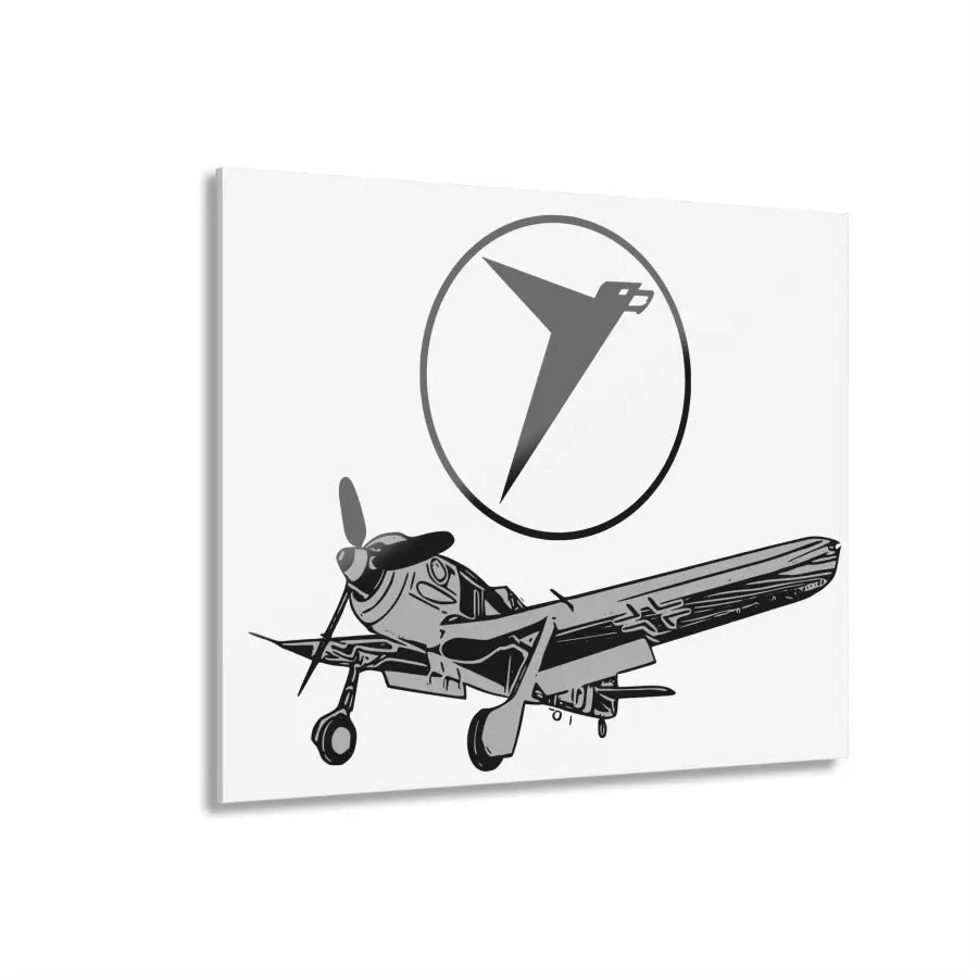 Focke-Wulf 190 - Home Decor - Gifts for pilots - Aviation apparel