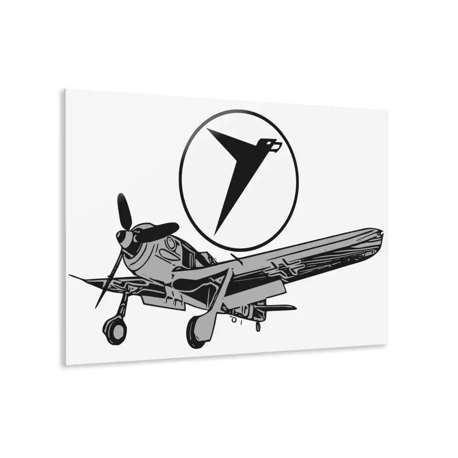 Focke-Wulf 190 - Home Decor - Gifts for pilots - Aviation apparel