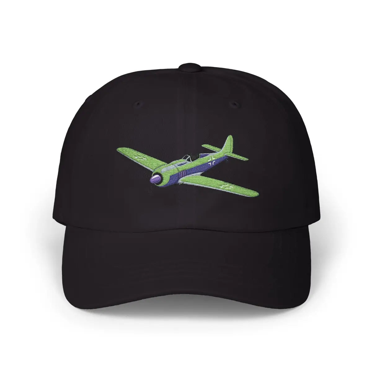 Focke-Wulf 190A - Color - Hats - Pilot gifts - WWII warbird t-shirt