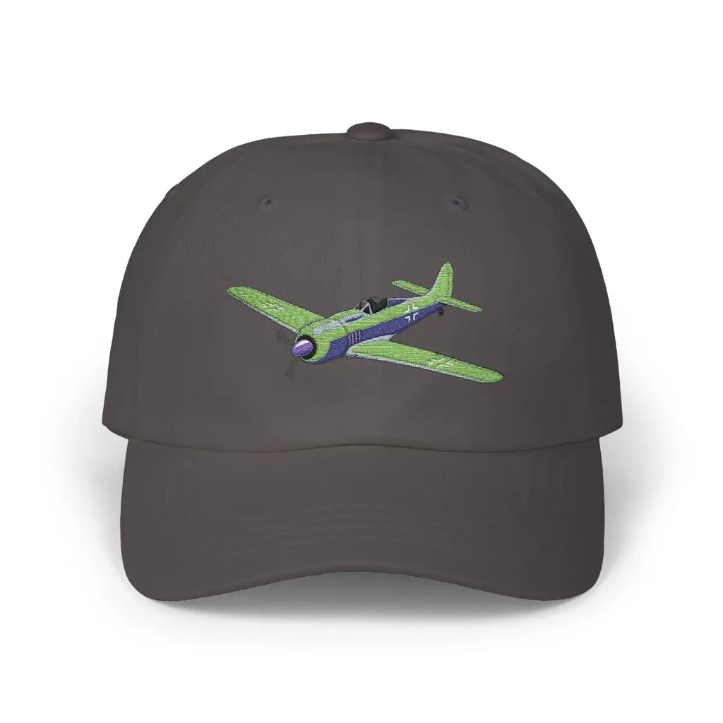 Focke-Wulf 190A - Color - Hats - Pilot gifts - WWII warbird t-shirt